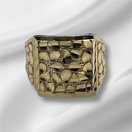Square frame gold nugget